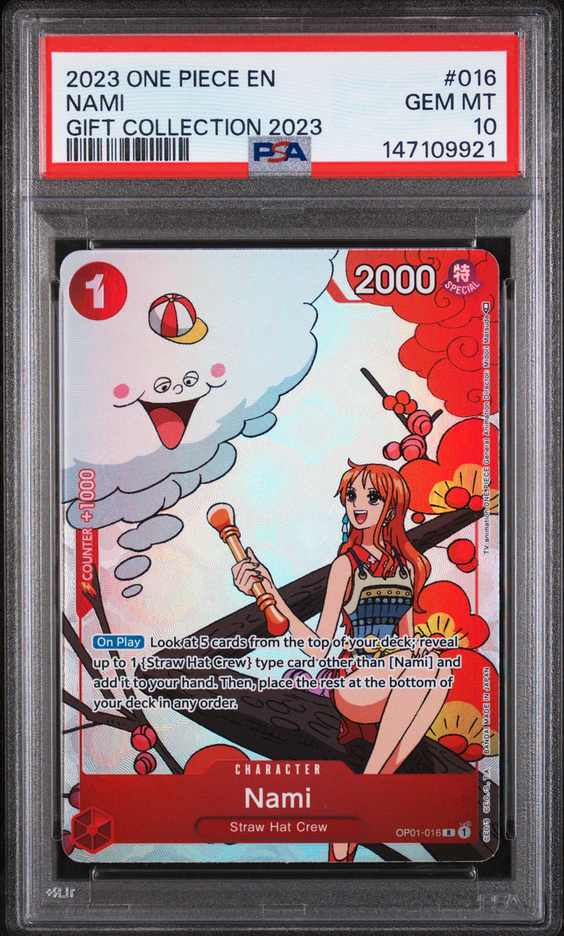 PSA 10 - Gift Collection 2023 - Nami