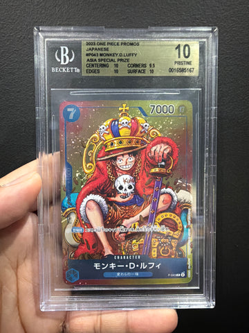 BGS 10 - Asia Special Prize  - Monkey.D.Luffy #043