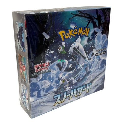 Pokemon Japanese SV2P Snow Hazard Booster Box