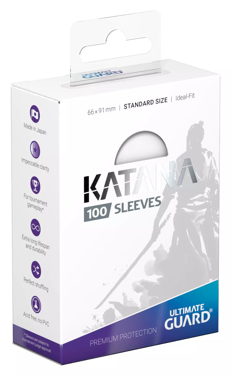 ULTIMATE GUARD - KATANA SLEEVES (CLEAR)