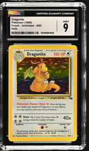CGC 9 - Fossil Unlimited - Dragonite Holo