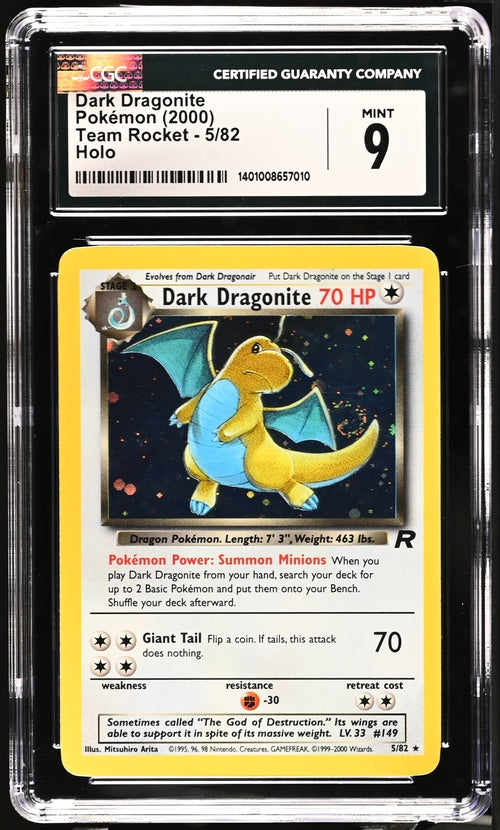 CGC 9 - Team Rocket - Dark Dragonite