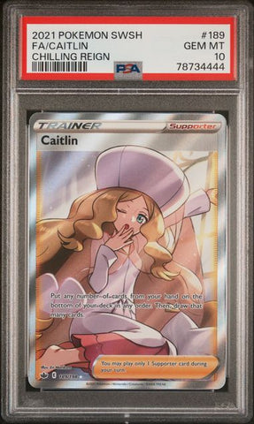 PSA 10 - Chilling Reign - Caitlin #189