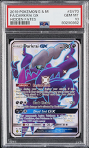 PSA 10 - Hidden Fates - Darkrai GX