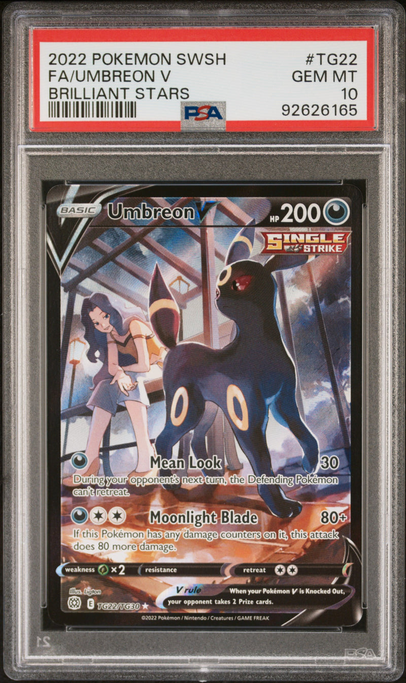 PSA 10 - Brilliant Stars - Umbreon V