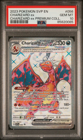 PSA 10 - Black Star Promo  - Charizard EX #056