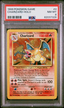 PSA 8 - 1999 Base Unlimited  - Charizard Holo