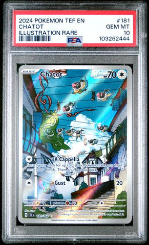 PSA 10 -Temporal Forces  - Chatot #181