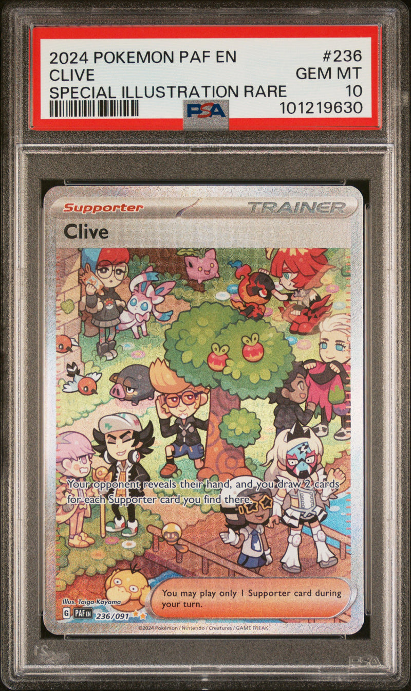 PSA 10 - Paldean Fates - Clive