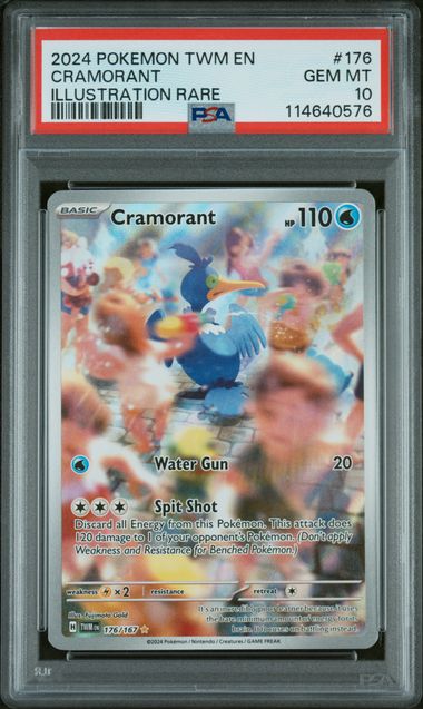 PSA 10 - Twilight Masquerade  - Cramorant