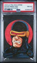 PSA 8 - 2023 Ultra Wolverine - Sketch Cyclops