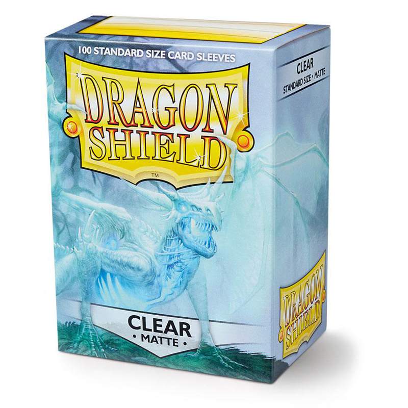 Dragon Shield: Matte Sleeve - Clear 100Ct