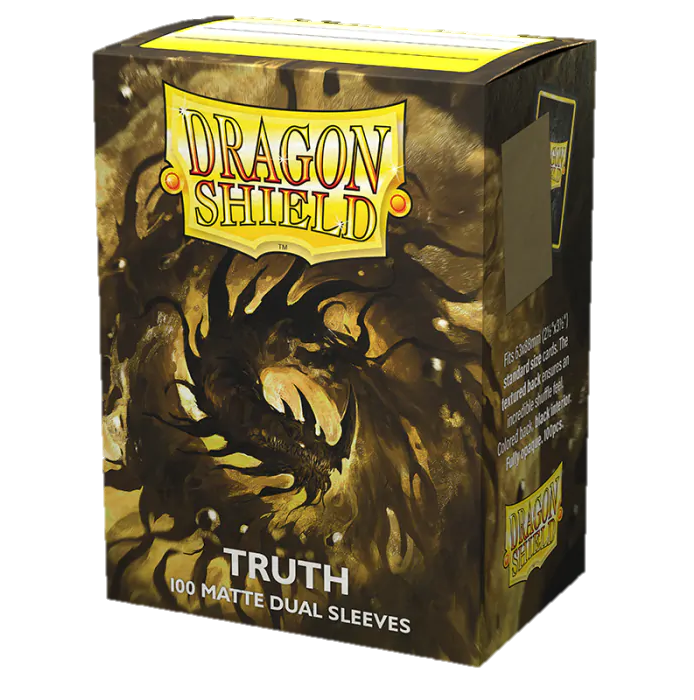 Dragon Shield: Dual Matte Sleeve - Truth (Gold)