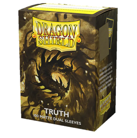 Dragon Shield: Dual Matte Sleeve - Truth (Gold)