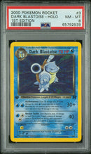 PSA 8 - Team Rocket 1st Edition - Dark Blastoise Holo