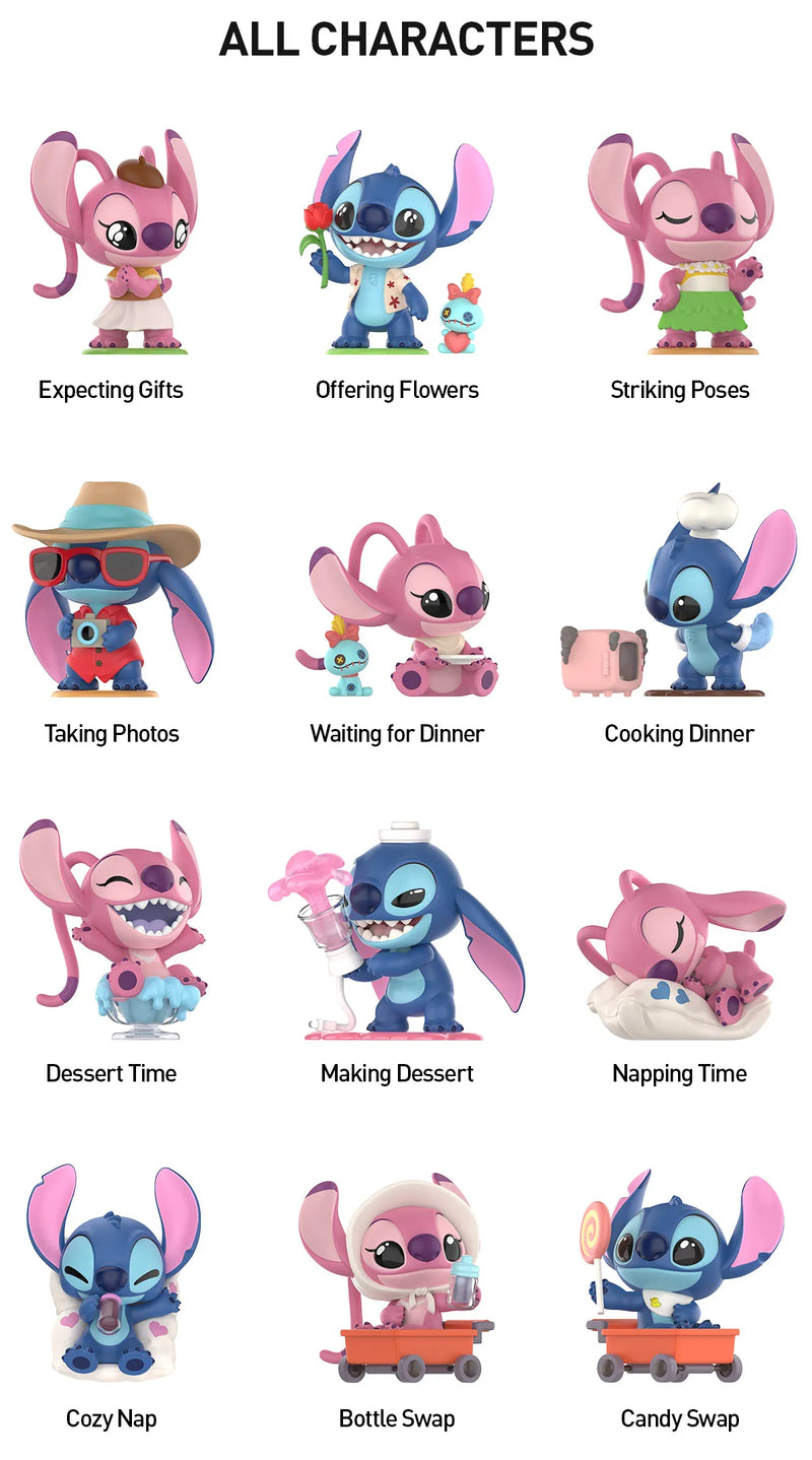 Disney Stitch on a Date Series Figures