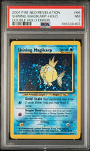 PSA 7 - Neo Revelation - Shining Magikarp Double Holo Error