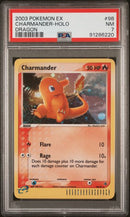 PSA 7 - EX Dragon - Charmander Holo
