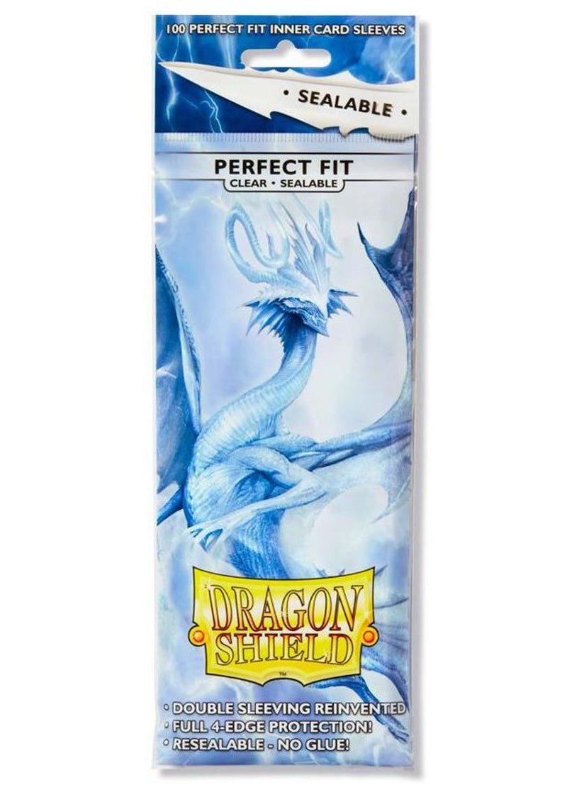 Dragon Shield: Perfect Fit Sleeve - Clear Sealable 100Ct