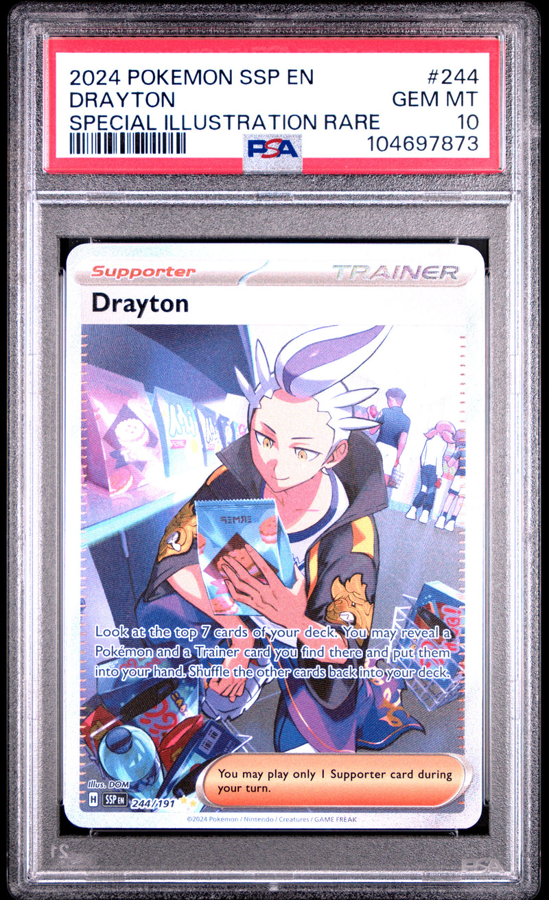 PSA 10 - Surging Sparks  - Drayton