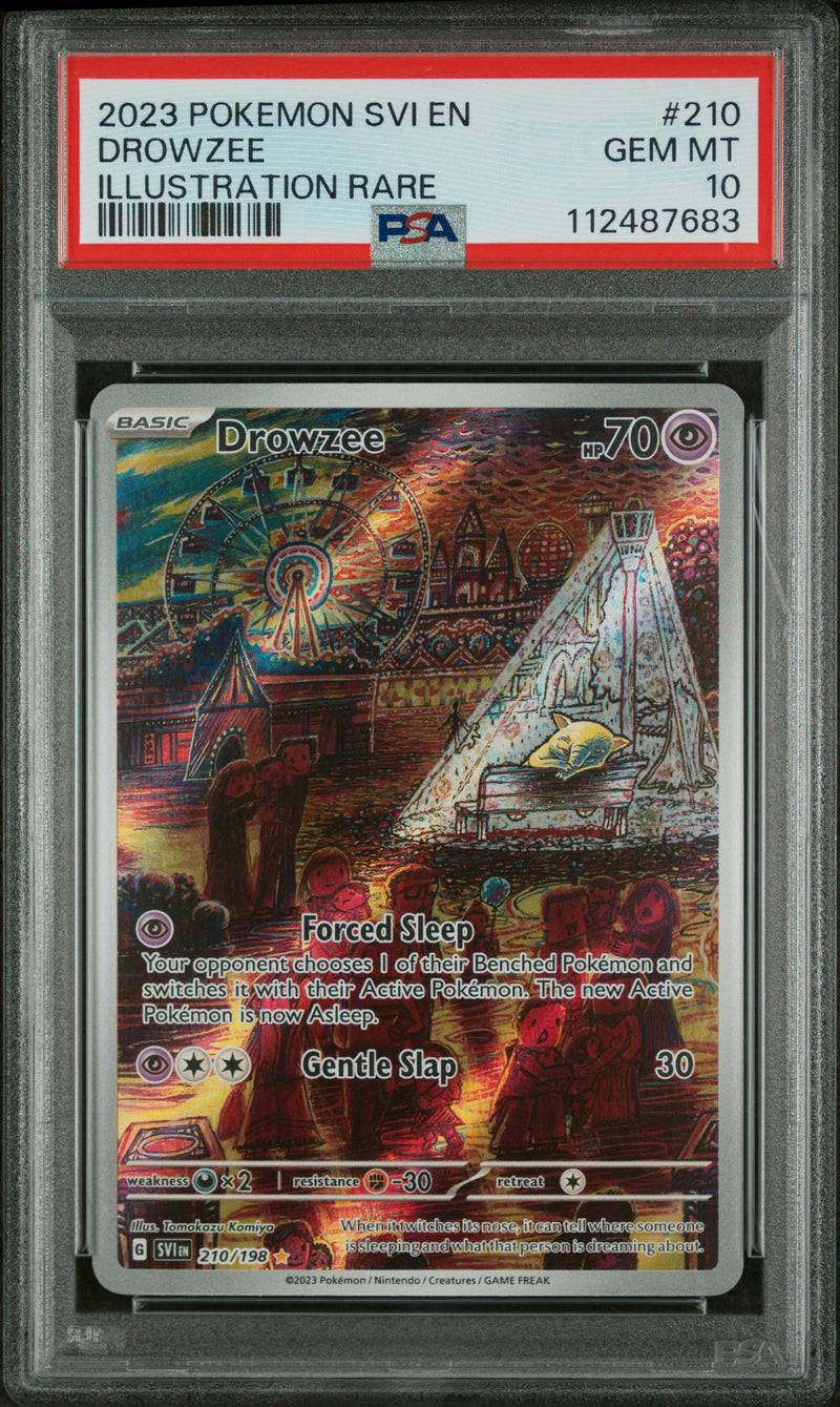 PSA 10 - Scarlet & Violet Base - Drowzee