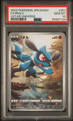 PSA 10 - Vstar Universe -  Riolu #201