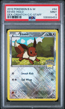 PSA 9 - Black & White Promo - Eevee Championship STAFF