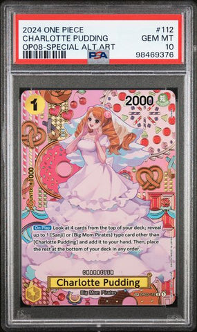 PSA 10 - Two Legends - Charlotte Pudding SP #112