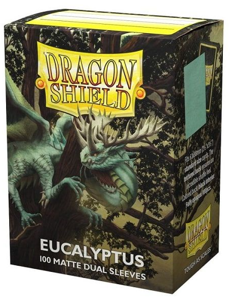 Dragon Shield: Dual Matte Sleeve - Eucalyptus 100Ct