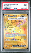 PSA 9 - Prismatic Evolutions - Pikachu ex