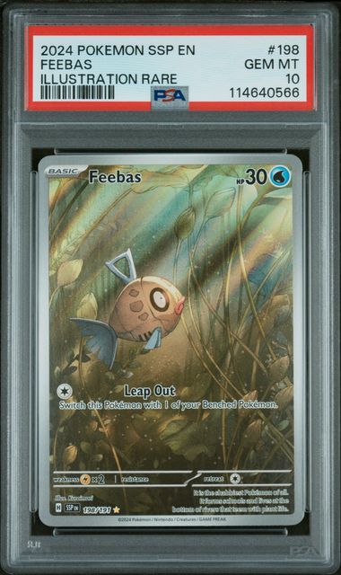PSA 10 - Surging Sparks - Feebas
