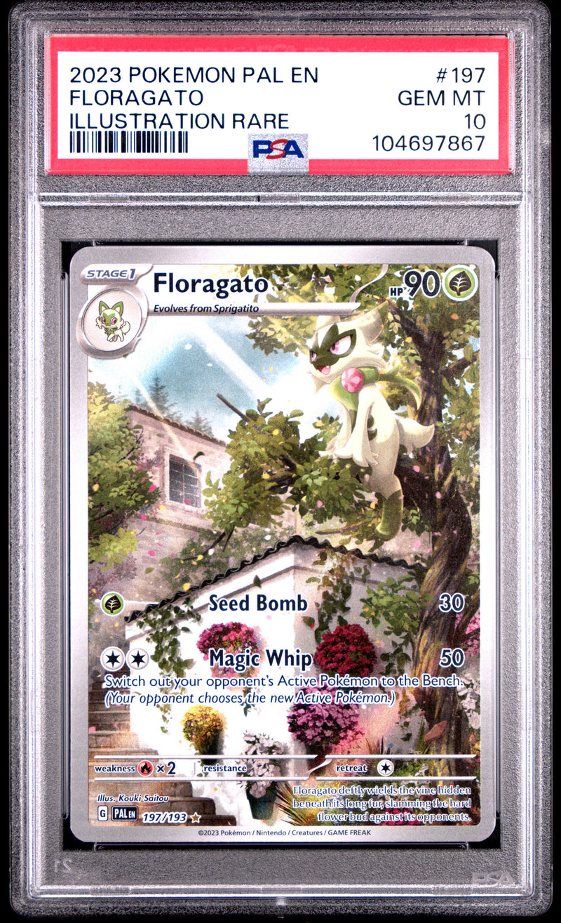 PSA 10 -Paldea Evolved  - Floragato