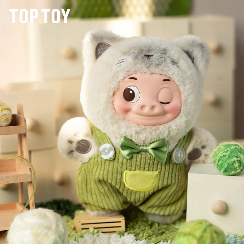 GG BOND Cat Soft Plush Keychains Gift Blind Box