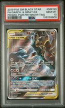 PSA 10 - Black Star Promo - Garchomp & Giratina GX
