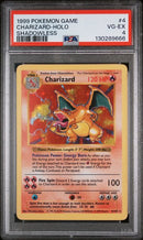 PSA 4 - 1999 Base Set Shadowless - Charizard Holo