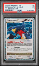 PSA 7 - Majestic Dawn  - Garchomp LV.X
