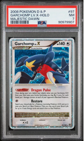 PSA 7 - Majestic Dawn  - Garchomp LV.X