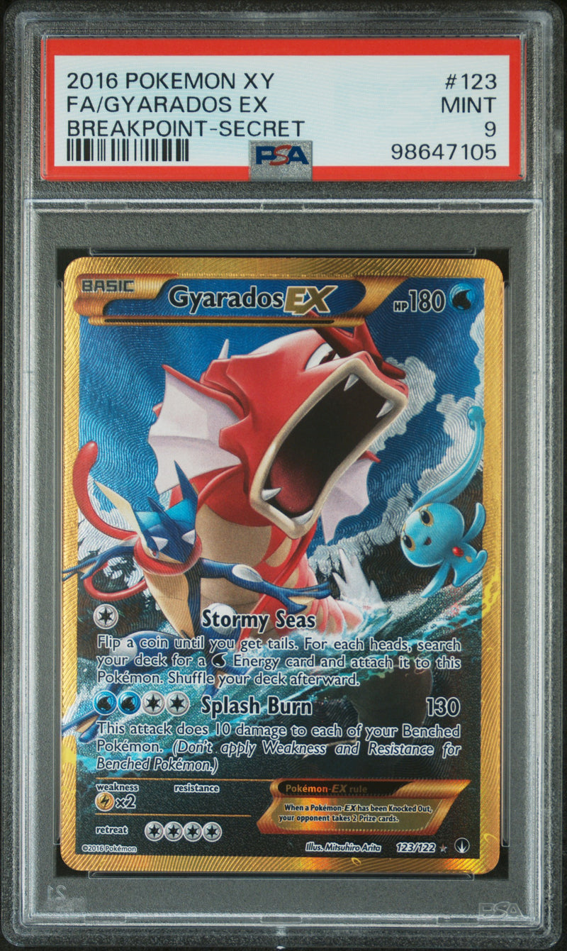 PSA 9 - Breakpoint - Gyarados EX