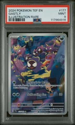 PSA 9 - Temporal Forces - Gastly #177