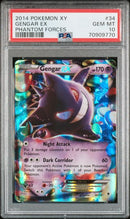 PSA 10 - Phantom Forces  - Gengar EX