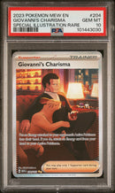 PSA 10 - Pokemon 151  - Giovanni's Charisma