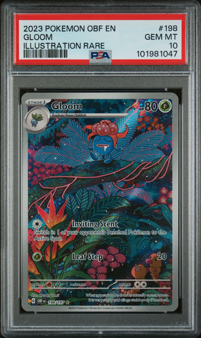 PSA 10 - Obsidian Flames - Gloom