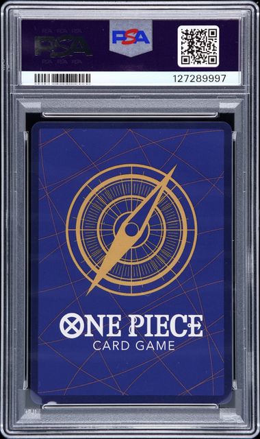 PSA 10 - A Fist Of Divine Speed - Monkey.D.Luffy Gold SP