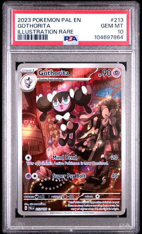 PSA 10 - Paldea Evolved  - Gothorita #213
