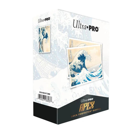 Ultra PRO: APEX Deck Protector Sleeves - Fine Art (The Great Wave Off Kanagawa) (105-pack)