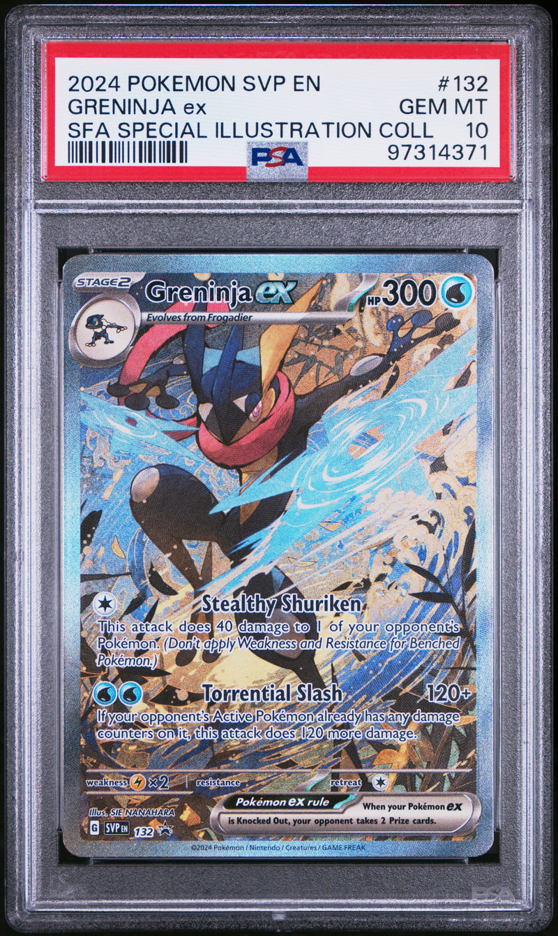 PSA 10  - Greninja EX #132 & Kingdra EX #131 Sequential Set