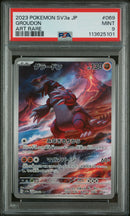 PSA 9 - JPN Sv3a  - Groudon
