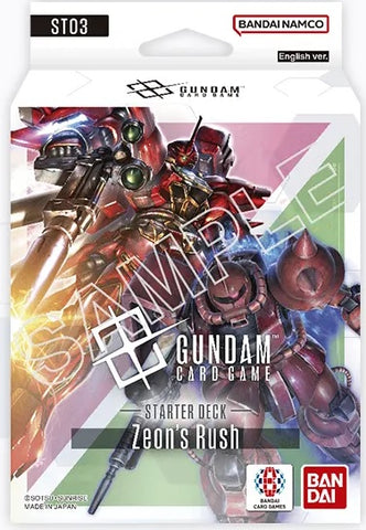 Gundam - ST03 - Zeon's Rush Starter Deck