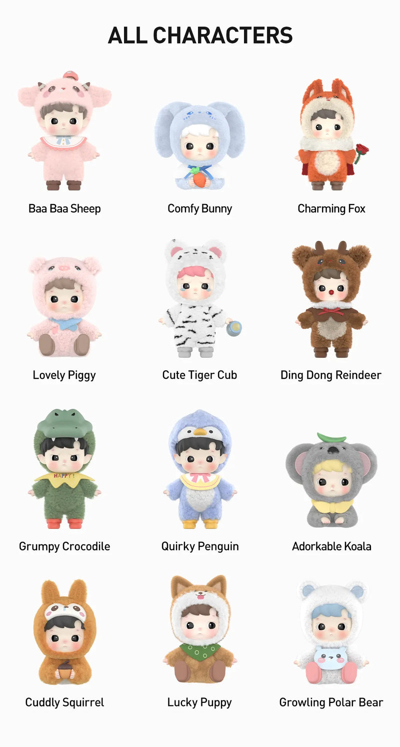 HACIPUPU Snuggle With You Series Figures