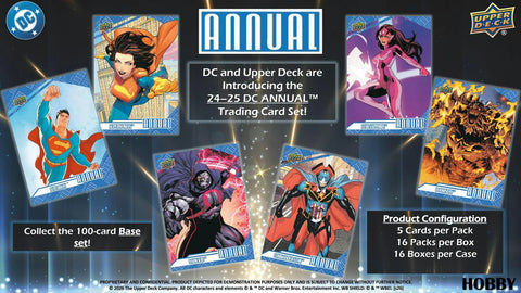 2025 Upper Deck DC Annual TC Hobby Box